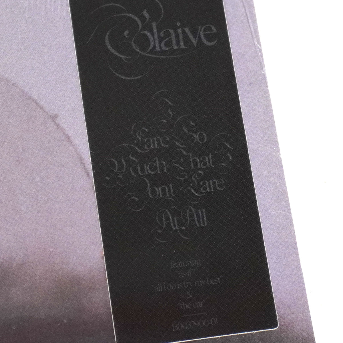Glaive: I Care So Much That I Don't Care At All (Colored Vinyl)