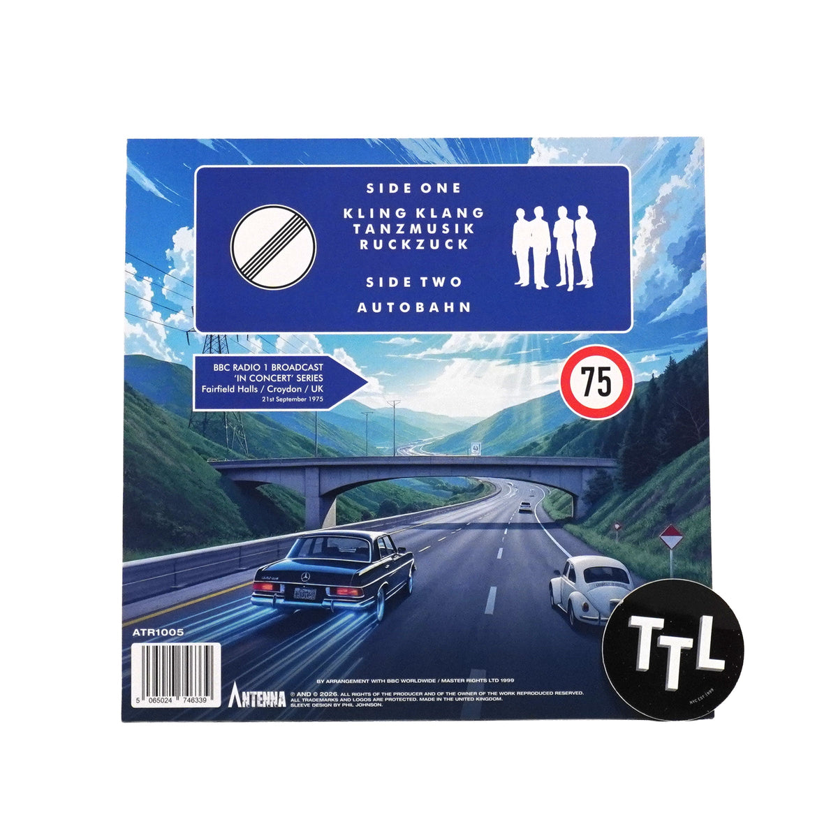 Kraftwerk: Die Uberholspur - BBC 1975 (Indie Exclusive Colored Vinyl)