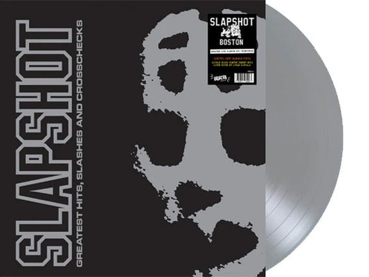 Slapshot - Greatest Hits, Slashes And Crosschecks LP Vinyl (Limited Edition Grey Marble Vinyl)
