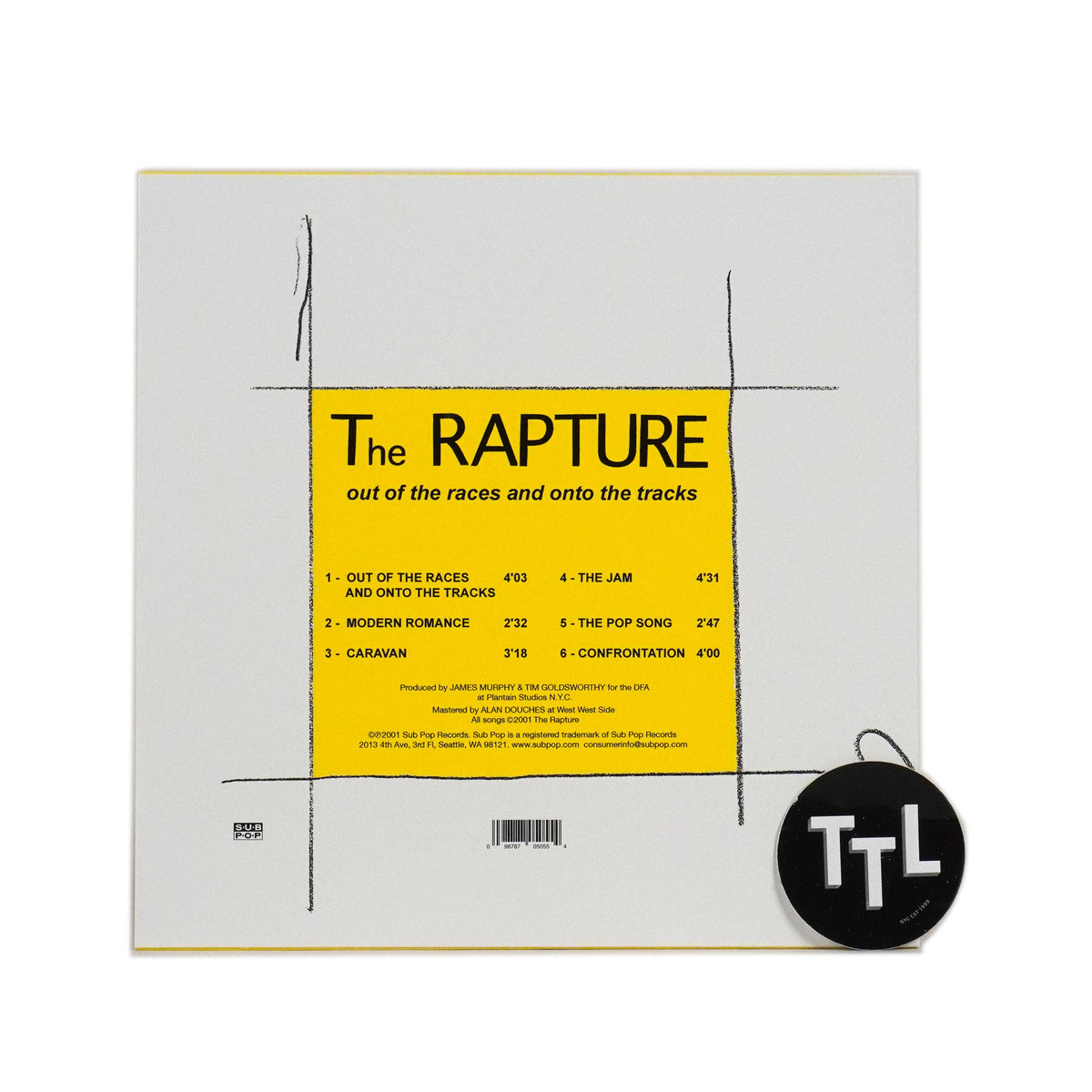 The Rapture: Out Of The Races And Onto The Tracks (Colored Vinyl)
