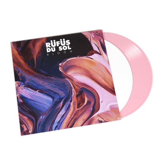 Rufus Du Sol: Bloom (180g, Pink & White Colored Vinyl) Vinyl 2LP