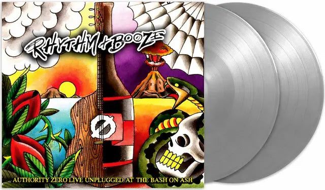 Authority Zero - Rhythm + Booze: Live [Indie-Exclusive Metallic Gray Vinyl]