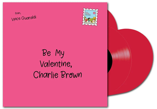 Vince Guaraldi - Be My Valentine, Charlie Brown 12" Single (Original Soundtrack) (Indie Exclusive, Red Colored Vinyl, Heart-Shaped, 45 RPM)