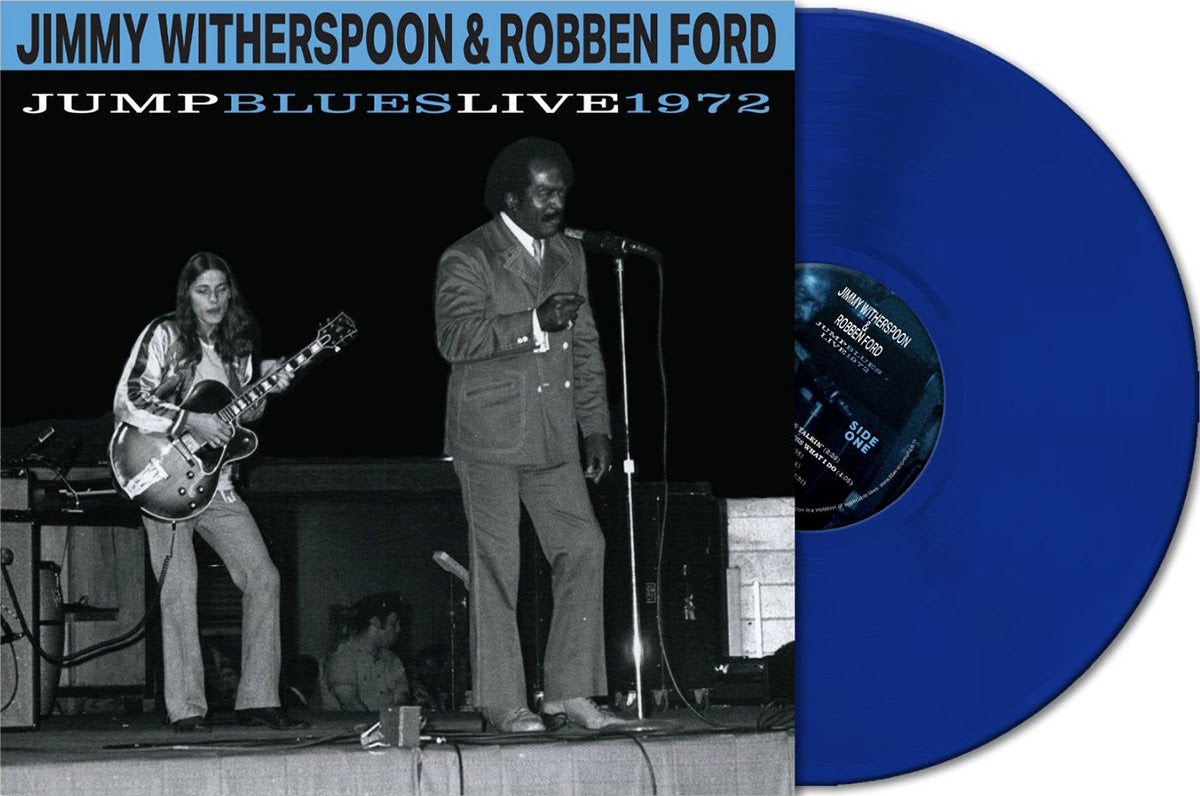 vinylJimmy Witherspoon & Robben Ford - Jump Blues Live 1972 [Indie-Exclusive Blue Vinyl]